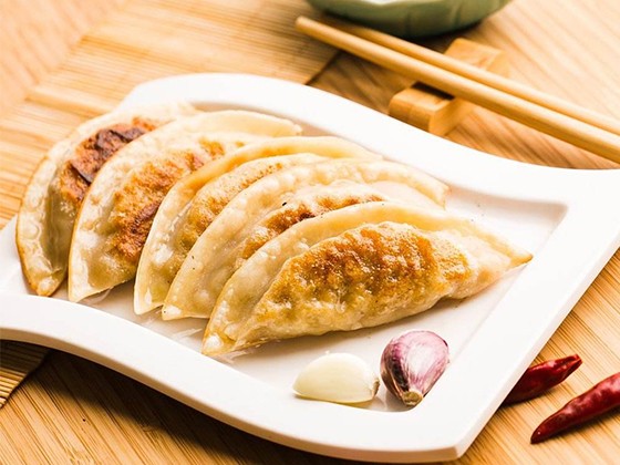 蒸煎餃 蒸煎餃